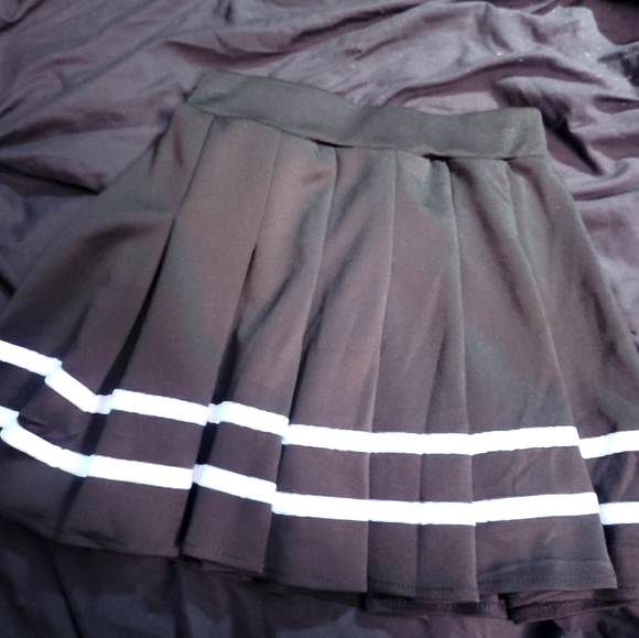 Goth pleated cheerleader skirt - Picture 3 of 13